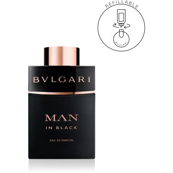 BVLGARI Bvlgari Man In Black Eau de Parfum reincarcabil pentru bărbați - imagine 2